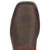 Ariat 10005888 Men's Workhog Orange Square Toe Cowboy Boots -BootHaven Store 10005888 toe