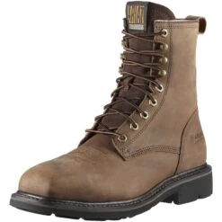 Ariat Boots: 10011917 Men's Cascade Steel Toe Duratread Lacer Boots -BootHaven Store 10011917 3 4 front