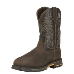 Ariat Boots: Men's Met Guard 10016265 Workhog H2O Composite Toe Work Boots 9 Ariat Boots: Men's Met Guard 10016265 Workhog H2O Composite Toe Work Boots -BootHaven Store 10016265 3 4