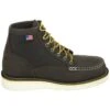 Danner Boots: Men's Brown Moc Toe 15563 Bull Run Soft Toe Work Boots -BootHaven Store 15563 6 1