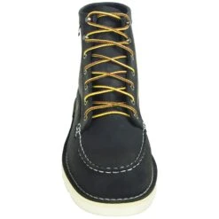 Danner Boots: Men's Black Moc Toe 15568 Bull Run Soft Toe Work Boots -BootHaven Store 15568 3 1
