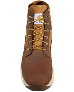 Carhartt Boots: Men's FA5015-M Brown Leather And Nylon Force 5-Inch Soft Toe Sneaker Boot -BootHaven Store 2000340555 200 p4