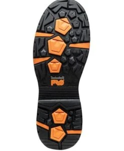 Timberland Pro Boots: Men's A1VXG Brown Helix HD Composite Toe Met Guard Work Boot -BootHaven Store 24411 a1vxgsole