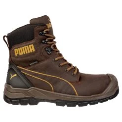 Puma Footwear: Men's 630655 400 Conquest 7 Inch CTX High EH Waterproof Boots -BootHaven Store 630655