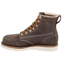 Thorogood Boots: Men's Brown Moc Toe 814-4203 USA Made American Heritage Work Boots -BootHaven Store 814 4203 thorogoodi 01