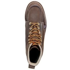 Thorogood Boots: Men's Brown Moc Toe 814-4203 USA Made American Heritage Work Boots -BootHaven Store 814 4203 thorogoodt 01
