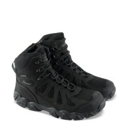 Thorogood Boots: Men's 804-6290 Black Crosstrex Composite Toe Hiker Work Boot -BootHaven Store 834 6295 1