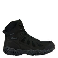 Thorogood Boots: Men's 834-6295 Black Crosstrex Mid Side Zip Waterproof Hiker -BootHaven Store 834 6295 2 416x416 1
