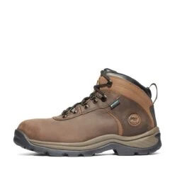 Timberland PRO Footwear: Men's A1Q8V 214 Flume Waterproof Steel Toe Mid Work Boots -BootHaven Store a1q8v 8edit