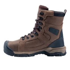 Avenger Boots: Men's A7333 Brown Alloy Toe 8" Ripsaw EH Puncture Resistant Waterproof Work Boot -BootHaven Store a7333 4