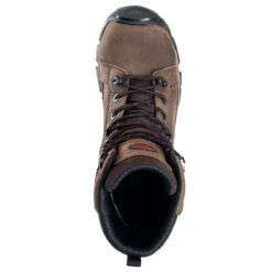 Avenger Boots: Men's A7333 Brown Alloy Toe 8" Ripsaw EH Puncture Resistant Waterproof Work Boot -BootHaven Store a7333 6