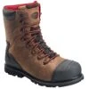 Avenger Boots: Men's A7556 Brown Composite Toe Hammer 8" Met Guard EH Waterproof Work Boot 2 Avenger Boots: Men's A7556 Brown Composite Toe Hammer 8" Met Guard EH Waterproof Work Boot -BootHaven Store a7556 1