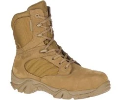 Bates Boots: Men's E04272 Coyote GX-8 Waterproof Composite Toe Side Zip Work Boot -BootHaven Store btsm e04272 050719 s20 032