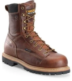 Carolina Boots: Grind CA5529 Composite Toe Men's 8" Work Boots