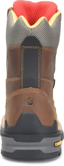 Carolina Boots: Men's CA7830 Brown Composite Toe 8" Cancellor Waterproof Work Boot -BootHaven Store ca7830 500xauto heel