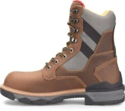 Carolina Boots: Men's CA7830 Brown Composite Toe 8" Cancellor Waterproof Work Boot -BootHaven Store ca7830 500xauto instep