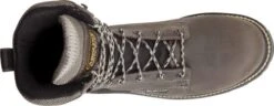 Carolina Boots: Men's CA8542 I-Beam Steeple Gray 8" Waterproof Carbon Composite Toe Boot -BootHaven Store ca8542 1