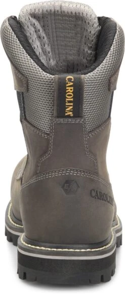 Carolina Boots: Men's CA8542 I-Beam Steeple Gray 8" Waterproof Carbon Composite Toe Boot -BootHaven Store ca8542 2