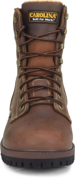 Carolina Boots: Men's CA8585 8" Silvanus Steel Toe Waterproof Work Boot -BootHaven Store ca8585 500xauto toe