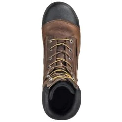 Carhartt Boots: Energy 8-Inch Waterproof EH Composite Toe CME8355 Men's Brown Work Boots -BootHaven Store carhartt cme8355 t 01 1
