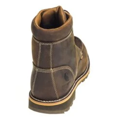 Carhartt Boots: Men's CMW6197 Brown Waterproof 6-Inch General Toe Work Boots
