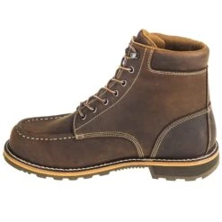 Carhartt Boots: Men's CMW6197 Brown Waterproof 6-Inch General Toe Work Boots 11 Carhartt Boots: Men's CMW6197 Brown Waterproof 6-Inch General Toe Work Boots -BootHaven Store carhartt cmw6197 i 01
