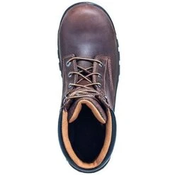 Carhartt Boots: Men's Brown CMF6066 Slip Resistant Leather Work Flex EH Boots -BootHaven Store carhartt footwear cmf6366 t 01 1