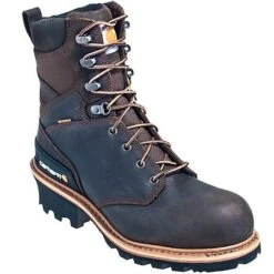 Carhartt Boots: Men's CML8360 Composite Toe Waterproof EH Logger Boots -BootHaven Store carhartt footwear cml8360 p 01
