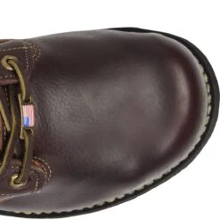 Carolina Boots: Men's CA518 Brown Steel Toe INT 2.0 Domestic Broad Toe Winged D3O Internal MetGuard Work Boot -BootHaven Store cla 005 ca518edit