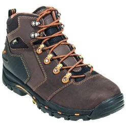 Danner Boots: Men's 13858 Brown Waterproof Vicious Work Boots -BootHaven Store danner 13858 p 01 1