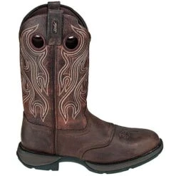 Durango Boots: Men's12 Inch Round Toe Leather Cowboy Boots DB5474 -BootHaven Store db5474 rockyo 01