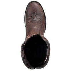 Durango Boots: Men's12 Inch Round Toe Leather Cowboy Boots DB5474 -BootHaven Store db5474 rockyt 01