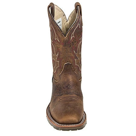 Double H Boots: Men's DH3560 Square Toe USA-Made 11-Inch Cowboy Boots 8 Double H Boots: Men's DH3560 Square Toe USA-Made 11-Inch Cowboy Boots - Image 6
