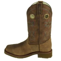 Double H Boots: ICE Composite Toe Men's DH6134 Brown Ropers 13 Double H Boots: ICE Composite Toe Men's DH6134 Brown Ropers -BootHaven Store double h dh5134 i 001 1