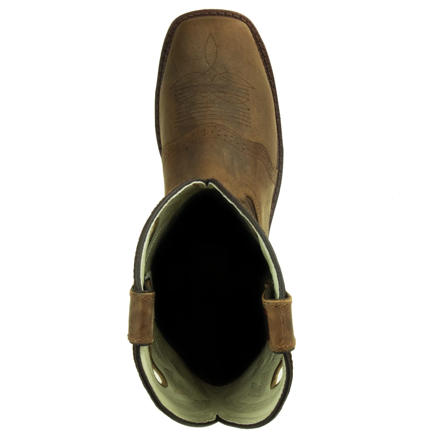 Double H Boots: ICE Composite Toe Men's DH6134 Brown Ropers 4 Double H Boots: ICE Composite Toe Men's DH6134 Brown Ropers - Image 2