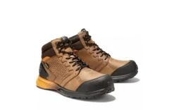 Timberland Pro Boots: Men's A1ZR1 Brown Orange Reaxion Composite Toe Waterproof Hiker -BootHaven Store download 80