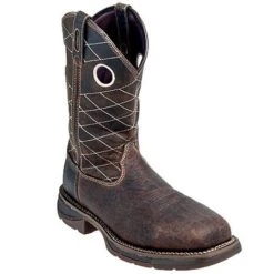 Durango Boots: Men's DB4354 Composite Toe EH Brown Cowboy Work Boots -BootHaven Store durango db4354 p 01