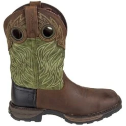 Durango Boots: Men's Brown/Green DDB0177 Maverick XP Waterproof Boots -BootHaven Store durango ddb0177 2