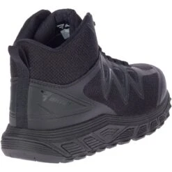 Bates Boots: Men's E01040 Black Rush Mid Tactical Athletic Work Boot -BootHaven Store e01040 3
