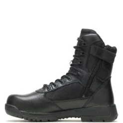 Bates Boots: Men's E03186 Black Composite Toe Tactical Sport 2 Tall Side Zip Dryguard EH Boot -BootHaven Store e03186 2