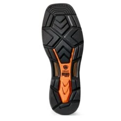 Ariat Boots: Men's 10029511 Bruin Brown 8" WorkHog XT Side Zip Waterproof Carbon Toe Work Boot