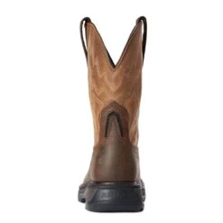 Ariat Boots: Men's 10033963 Rye Brown Big Rig Work Boot -BootHaven Store f20 mns work 10033963 heel