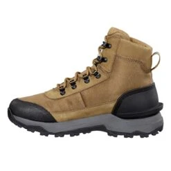 Black Diamond Carhartt Boots: Men's FP5072 Coyote Soft Toe 6" Outdoor Hike Waterproof Work Boot -BootHaven Store fp5072 m avl mf23 e