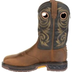 Georgia Boots: Men's GB00267 Brown Carbo-Tec LT Steel Toe Waterproof Pull On Boots 10 Georgia Boots: Men's GB00267 Brown Carbo-Tec LT Steel Toe Waterproof Pull On Boots -BootHaven Store gb00267 5 large