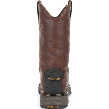Georgia Boots: Men's GB00308 Brown EH Carbo-Tec LT Pull On Waterproof Boots 6 Georgia Boots: Men's GB00308 Brown EH Carbo-Tec LT Pull On Waterproof Boots - Image 4