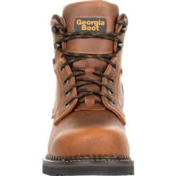 Georgia Boots: Men's GB00316 Brown Waterproof Georgia Giant Revamp Boots -BootHaven Store gb00316 3 large