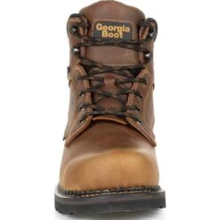 Georgia Boots: Men's GB00322 Steel Toe Internal Met-Guard Waterproof Georgia Giant Revamp Work Boots -BootHaven Store gb00322 3 large