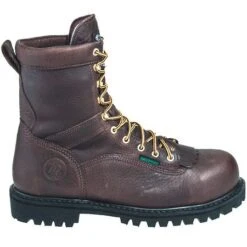 Georgia Boots: Men's G8341 Brown Steel Toe Waterproof EH Work Boots 12 Georgia Boots: Men's G8341 Brown Steel Toe Waterproof EH Work Boots -BootHaven Store georgia g8341 o 01