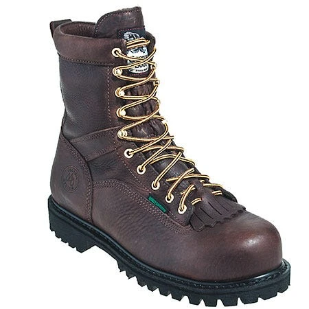 Georgia Boots: Men's G8341 Brown Steel Toe Waterproof EH Work Boots 5 Georgia Boots: Men's G8341 Brown Steel Toe Waterproof EH Work Boots - Image 3