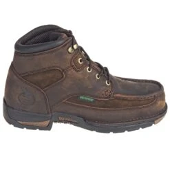 Georgia Boots: Waterproof Men's 6-Inch Brown G7403 Moc-Toe Athens Work Boots 12 Georgia Boots: Waterproof Men's 6-Inch Brown G7403 Moc-Toe Athens Work Boots -BootHaven Store georgia sg7403 o 01